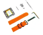 M5Stack_A128-B_Educational Kits Watch Development Kit w/ Orange Strap excluding core V1.1
