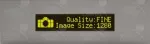 Matrix Orbital_BLC2021-AL-USB-IY_LCD MOD 40 DIG 20 X 2 BRACKT CBL
