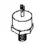 Microsemi_JAN1N1186R_Rectifier Diode, 1 Phase, 1 Element, 35A, 200V V(RRM), Silicon, DO-203AB, METAL, DO-5, 1 PIN