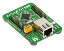 MikroElektronika_MIKROE-605_Ethernet Development Tools MIKROETH100 ENC624J ADAPTER BOARD