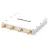 Mini-Circuits_ZN4PD-4R722+_Signal Conditioning 4 Ways DC Pass Power Splitter, 400 - 7200 MHz, 50 Ohm