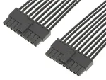 Molex_214750-1101_Rectangular Cable Assemblies Micro-Fit 3.0 SR R-R 10CKT 150 MM Sn