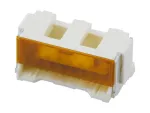 Molex_502584-0760_7 Pos 1.5mm Solder ST SMD Female Header, Beige