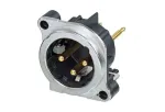 Neutrik Group_NC3MBV-SW_XLR Connectors 3P M Recept B Series PCBV PN 1 GRND NI