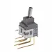 NKK Switches_A22HV_Switch Toggle ON None ON DPDT Flat Lever PC Pins 0.1A 28VAC 28VDC 0.4VA PC Mount with Bracket