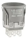 NKK Switches_LB25CGW01/CUL_SWITCH PUSHBUTTON DPDT 3A 125V