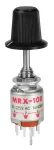 NKK Switches_MRX108-CA_Switch Rotary SP8T 8 Knob Shaft PC Turret 2A 125VAC 30VDC Miniature