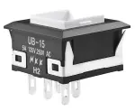 NKK Switches_UB15KKG016G_SWITCH PUSHBUTTON SPDT 0.4VA 28V