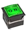 NKK Switches_UB25RKG03N-B_LOW PROFILE PUSHBUTTON/NON ILLUM