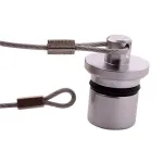 NorComp_820K-DC_CONN DUST COVER SILVER