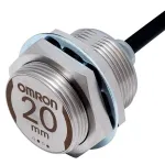 Omron Automation_E2EW-X20B1D30 2M_SENSOR PROX INDUCTIVE 20MM CYL