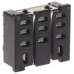 Omron Automation_PT14QN_RELAY SOCKET 14 POS PANEL MOUNT
