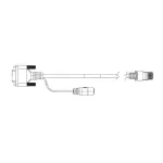 Omron Automation_V320-WRX-2M_CBL, RJ50 TO RS232, EXT PWR
