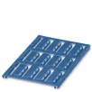 Phoenix Contact_0820594_Cable marker, Sheet, blue, unlabeled, can be labeled with BLUEMARK ID COLOR, BLUEMARK ID, BLUEMARKCLED, PLOTMARK, CMS-P1-PLOTTER, mounting type Assembly with cable binders, cable diameter > 6 mm,lettering field size 29 x 8 mm