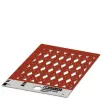 Phoenix Contact_0829320_Cable marker Card red unlabeled can be labeled with THERMOMARK CARD Mounting type Thread on Cable diameter >13 mm Lettering field 24 x 5 mm