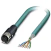 Phoenix Contact_1407442_Cable Assembly Ethernet 10m 26AWG M12 Circular