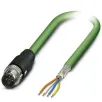 Phoenix Contact_1407495_Cable Assembly Cat 5 1m 22AWG M12 Circular 4 POS M EtherCAT®
