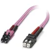 Phoenix Contact_1409797_Assembled FO cable zip cord cable multi-mode fiberglass 50/125 um OM4 plug LC/SC-RJ degree of protection IP20 for installation in cable ducts or control cabinets length 1 m