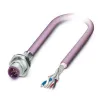 Phoenix Contact_1437575_Cable Assembly CAN Bus/DeviceNet 1m 22-24AWG M12 Circular 5 POS PL