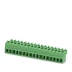 Phoenix Contact_1840324_3.81mm RA Screw Terminal Block, 17 Pos, 8A, 300V, Green