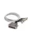 Phoenix Contact_2302476_Cable Assembly Split 0.5m 26AWG 37 POS D-Sub to 4(14 POS IDC Connector) F-SKT/SKT/SKT/SKT