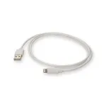 ProLabs_USB2LGT1MW-C_USB Cables / IEEE 1394 Cables Apple Computer MD818AM/A Compatible 1.0m (3.3ft) USB 2.0 (A) Male to Lightning Male White Cable