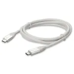 ProLabs_USBCTBOLT1-2MW-C_USB Cables / IEEE 1394 Cables 3ft (1m) USB-C 3.1 Male to Male Thunderbolt-compatible Sync and Charge White Cable