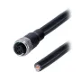 Same Sky_CDM1255-04D-01FST-3M-67_Sensor Cables / Actuator Cables Straight,Shielded,D-Code 4PIN ,Screw Copper alloy,PVC 3.0M