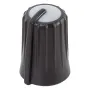 Same Sky_SPK-009B_Knobs & Dials Black/Light Gray Top, Plastic