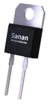 Sanan Semiconductor_SDS065J010N3-ISATH_SiC Schottky Diodes 650V 10A, TO220N-2L, Industrial Grade