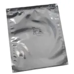 SCS_150Z424_Anti-Static Control Products STATIC SHIELD BAG, 1500 SERIES METAL-OUT ZIP, 4x24, 100 EA