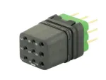 Souriau_8MQ2M0936UBS046S_Rectangular MIL Spec Connectors MQuick module, unsealed, with female straight PCB contacts, delivered with cap