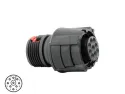 Souriau_CL1F1200_Connector Accessories Unsealed Plug Housing 9 POS For Female Contacts Thermoplastic