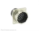 Souriau_UT0W01832PH_Conn Circular PIN 32 POS Crimp ST Wall Mount 32 Terminal 1 Port