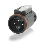Souriau_UTL6122G1W5P_Circular Push Pull Connectors Male plug, 8 pos IP68/69K