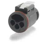Souriau_UTL6122G1W5S_Circular Push Pull Connectors Female plug, 8 pos IP68/69K