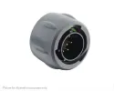 Souriau_UTSX614E7P_Standard Circular Connector Plug, without backshell, with 7 male solder contacts, IP68/69K in unmated conditions