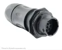 Souriau_UTSX7JC1412PW_Standard Circular Connector Jam nut receptacle, with cable gland backshell, for 12 male contacts, IP68/69K, keying W