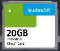 Swissbit_SFCA020GH1AO1TO-I-6B-22P-STD_Memory Cards Industrial CFast Card, F-86, 20 GB, 3D PSLC Flash, -40C to +85C