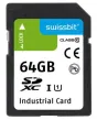 Swissbit_SFSD064GL2AM1TO-I-PL-23P-STD_Memory Cards Industrial SD Card, S-56, 64 GB, 3D PSLC Flash, -40C to +85C