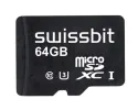 Swissbit_SFSD064GN1AM1TO-E-6F-231-STD_Memory Cards Industrial microSD Card, S-50u, 64 GB, 3D TLC Flash, -25C to +85C