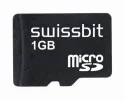 Swissbit_SFSD1024N1AS1TO-E-DF-231-STD_Memory Cards Industrial microSD Card, S-600u, 1 GB, SLC Flash, -25C to +85C