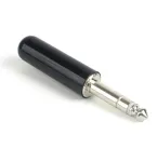 Switchcraft_267_6.35mm 3C Stereo Plug Connector, Straight, Solder