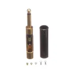 Switchcraft_420X_Conn 1/4" Phone Plug M 2 POS ST Cable Mount 2 Terminal 1 Port