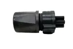 Switchcraft_EP7C4M10A_Standard Circular Connector EP7 Series Connectors, Cable End, 4 Male Pins, Size A