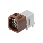 Taoglas_FKQRMFPCB_QUAD FAKRA CODE F BROWN PCB MOUN