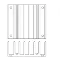 TDK-Lambda, Inc._ACC-PYQB-HC01_HEATSINK KIT PYQ 22MM