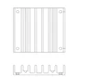 TDK-Lambda, Inc._ACC-PYQB-HC05_HEATSINK KIT PYQ 12.7MM