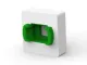 TE Connectivity AMP Connectors_2311403-1_Switch Bezels / Switch Caps CAP, SQUARE, GREEN