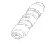 TE Connectivity DEUTSCH Connectors_CTL-22-090_CONN WIRE SPLICE SZ22 0.200" DIA